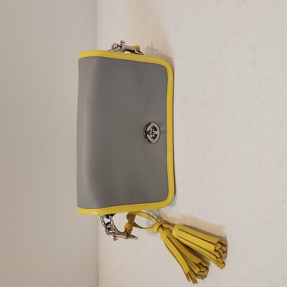 Coach Legacy Penny Two-Tone Leather Crossbody